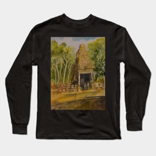 Sayan Temple Cambodia Long Sleeve T-Shirt